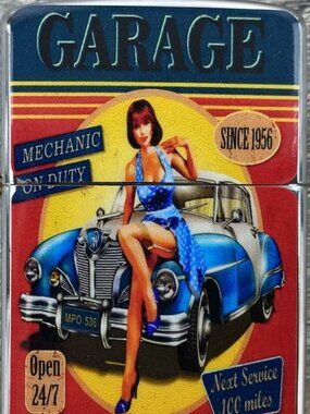 Mechanics Pinup Lighter